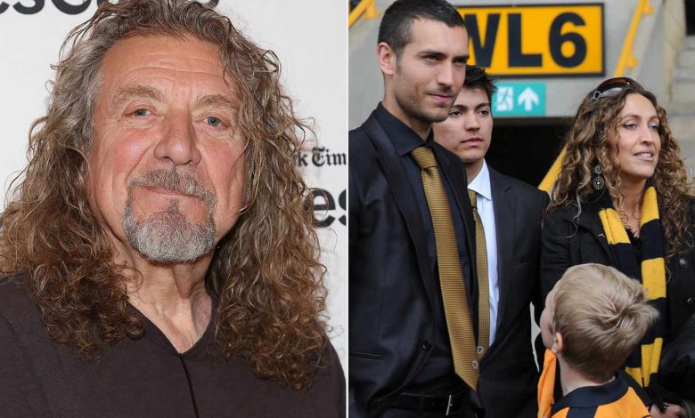 Musician Robert Plant attends