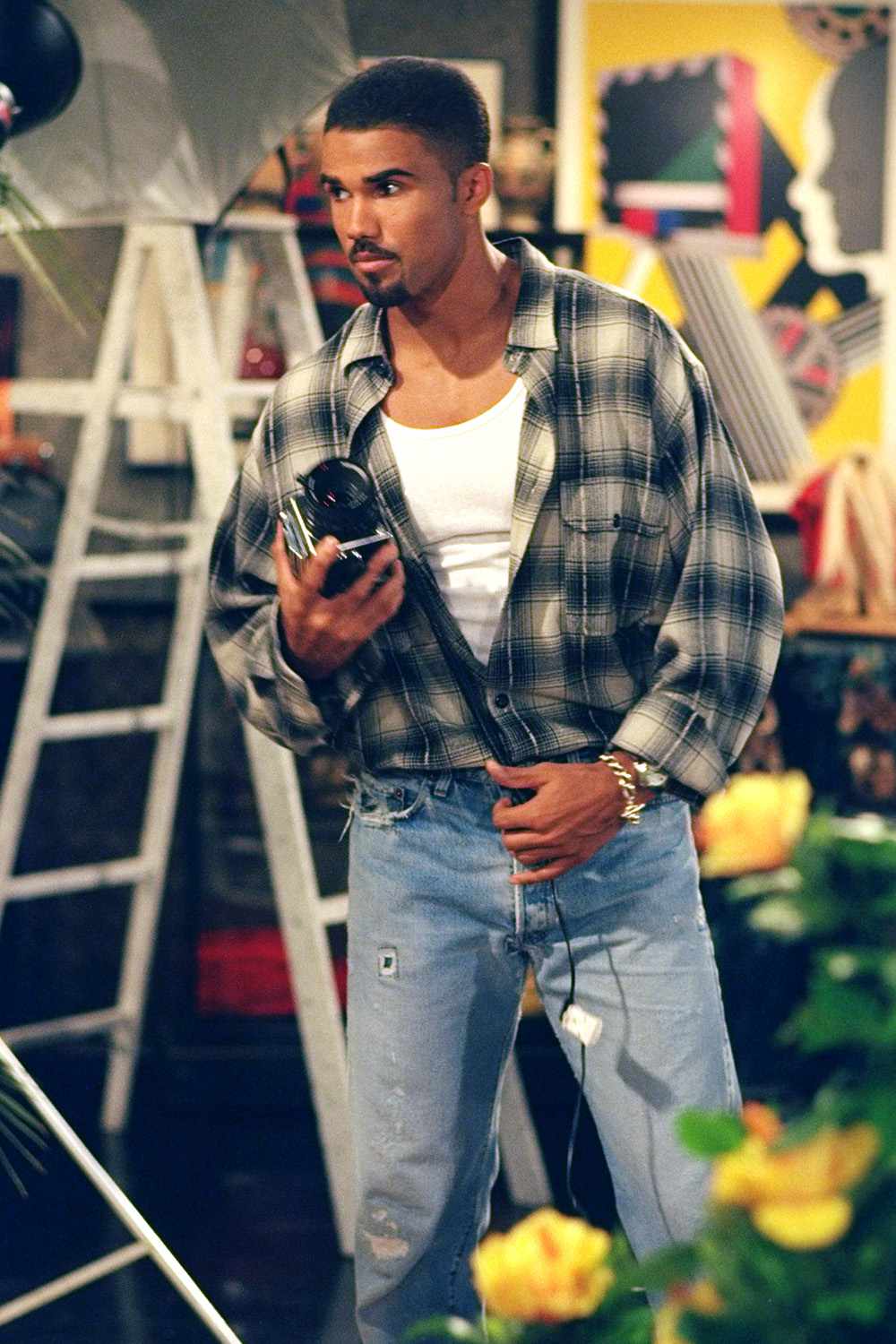 LOS ANGELES - JANUARY 1: The Young and The Restless. Shemar Moore on set. (Photo by Monty Brinton/CBS via Getty Images)