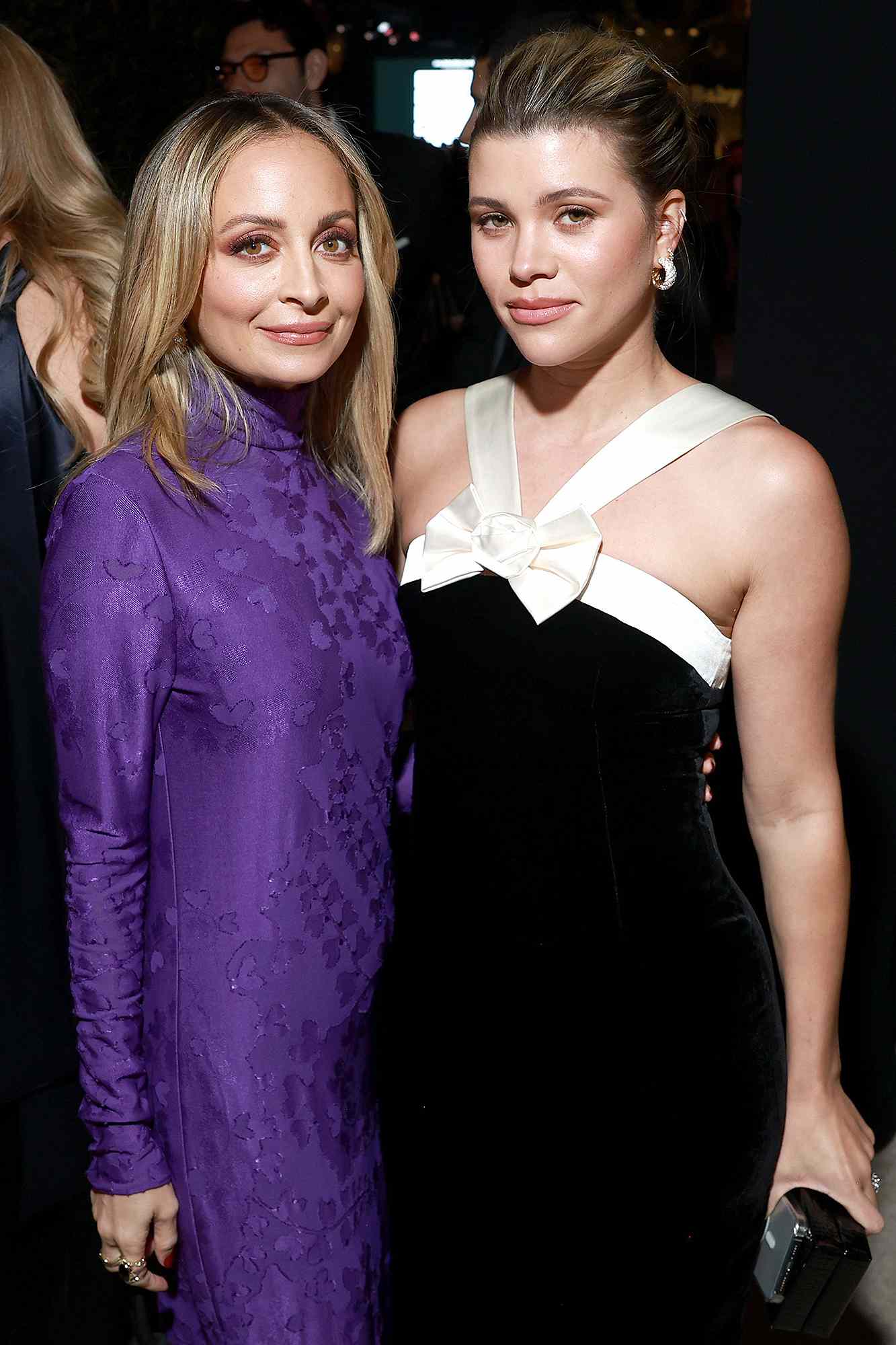 WEST HOLLYWOOD, CALIFORNIA - NOVEMBER 09: (L-R) Nicole Richie and Sofia Richie Grainge attend the 2024 Baby2Baby Gala Presented by Paul Mitchell at Pacific Design Center on November 09, 2024 in West Hollywood, California.