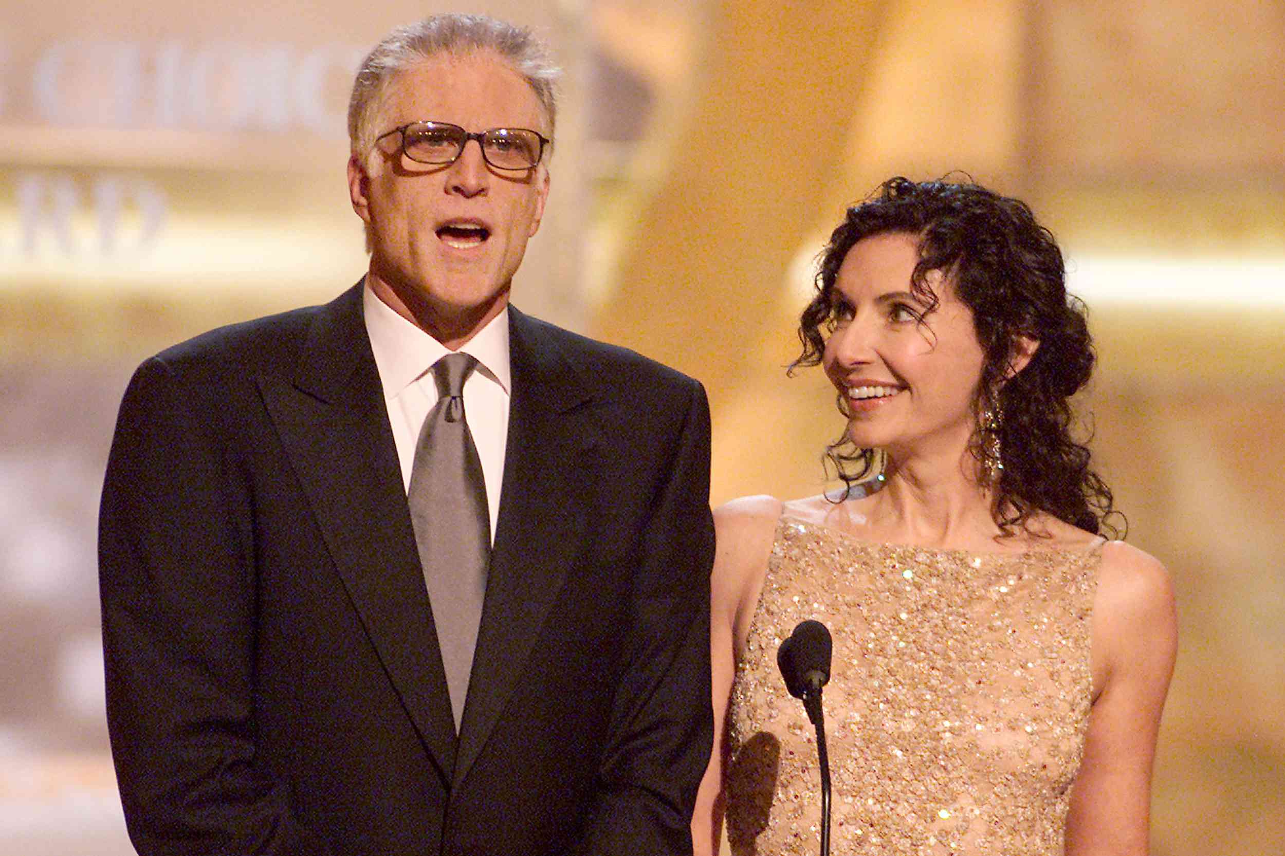 ed Danson and Mary Steenburgen at "The 28th People's Choice Awards" held at the Pasadena Civic in Los Angeles