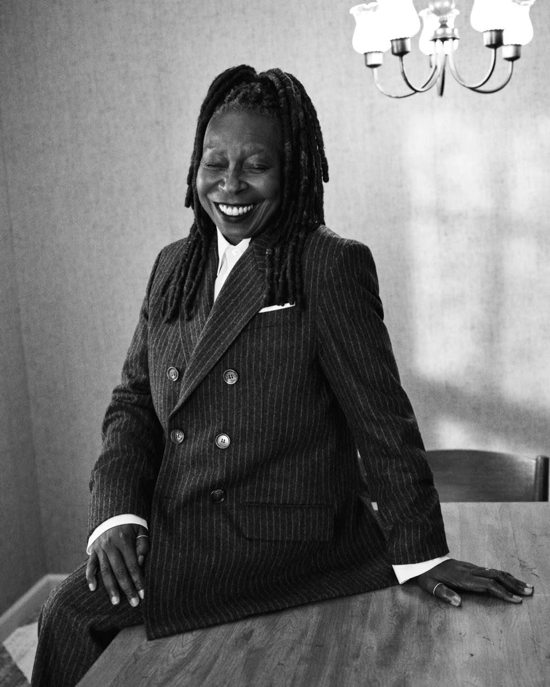 Whoopi Goldberg Is the New Face of Ami Fall/Winter 2024 Campaign.