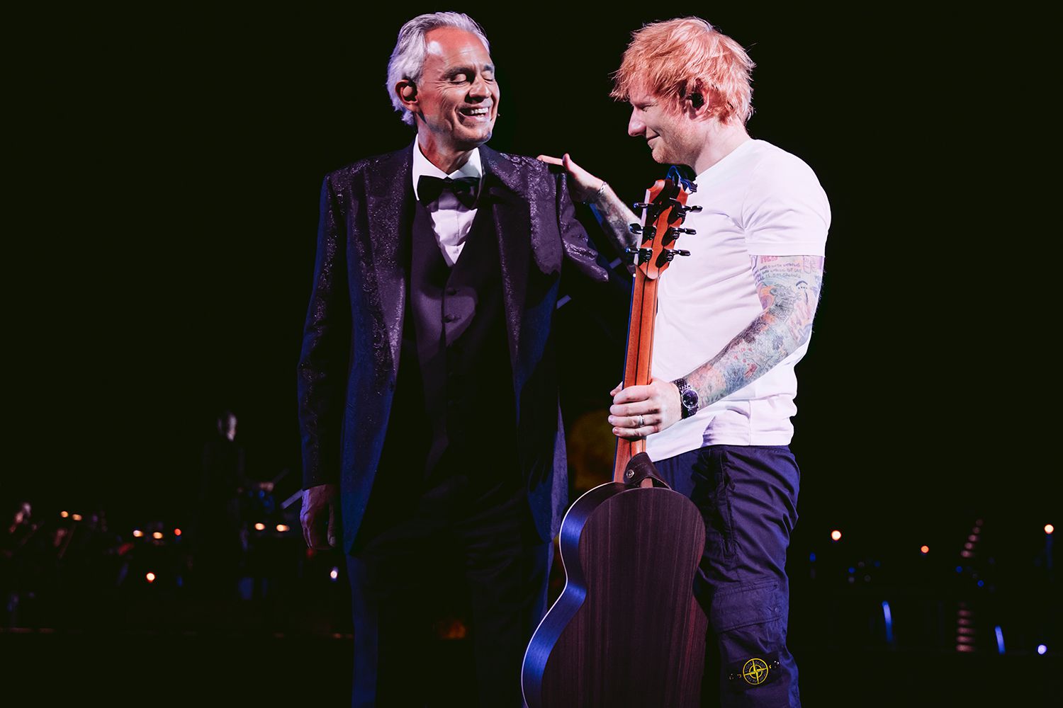 Andrea Bocelli and Ed Sheeran July 17th, 2024