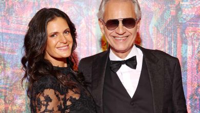 Veronica Berti and Andrea Bocelli attend the