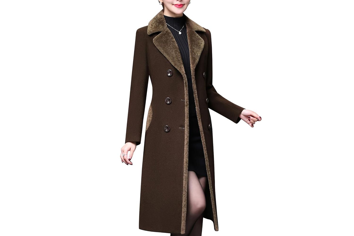 Amazon Aprsfn Women's Winter Wool Coats