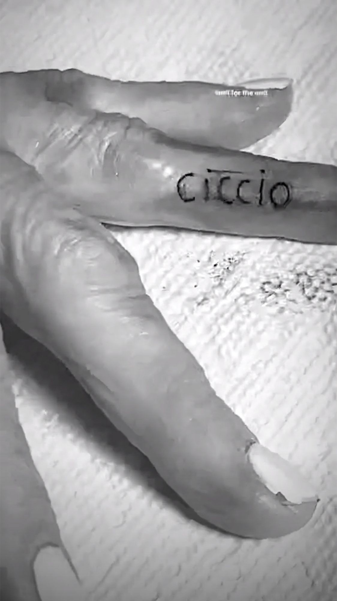 Ariana Grande Nonna tattoosCredit: Ariana Grande/Instagram