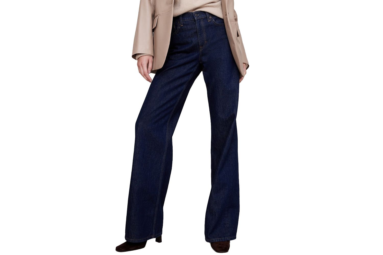 Banana Republic The Icon Classic Wide-Leg Jean