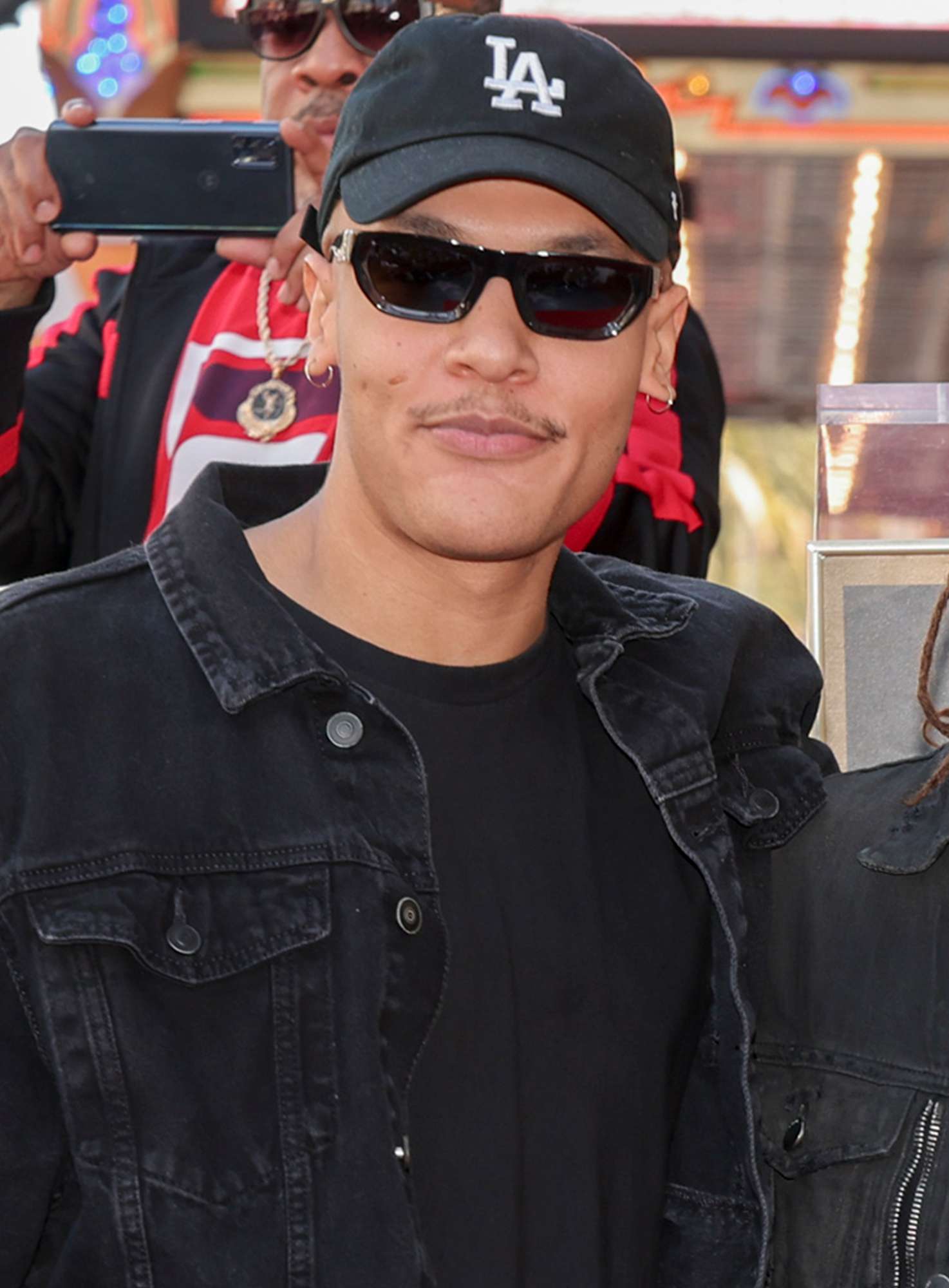 Truice Young at the star ceremony where Dr. Dre is honored with a star on the Hollywood Walk of Fame on March 19, 2024 in Los Angeles, California.