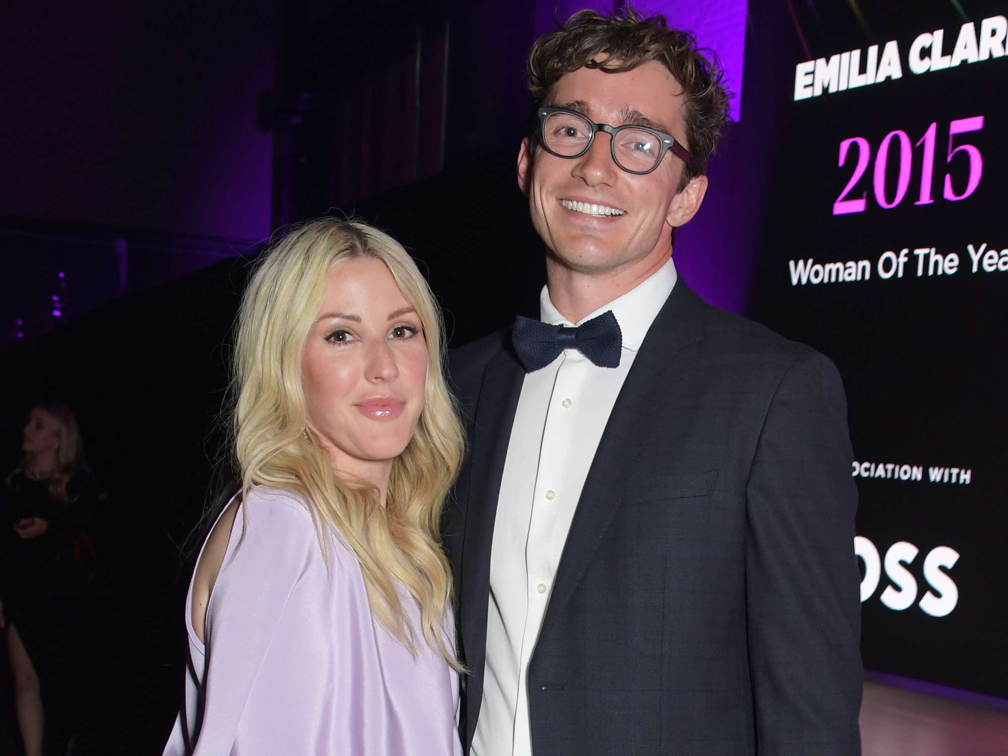 Ellie Goulding and Caspar Jopling attend the 24th GQ Men of the Year Awards on September 1, 2021 in London, England. 