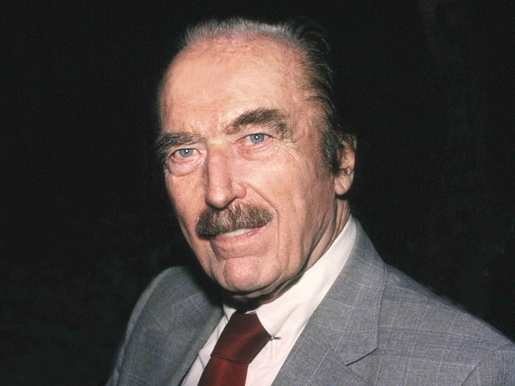 Donald Trump's Father Fred Trump at Tyson vs Holmes Convention Hall in Atlantic City, New Jersey January 22 1988