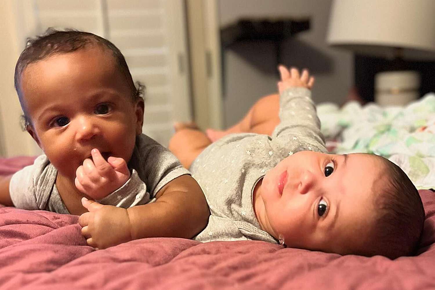 Gabby Sidibe's twins