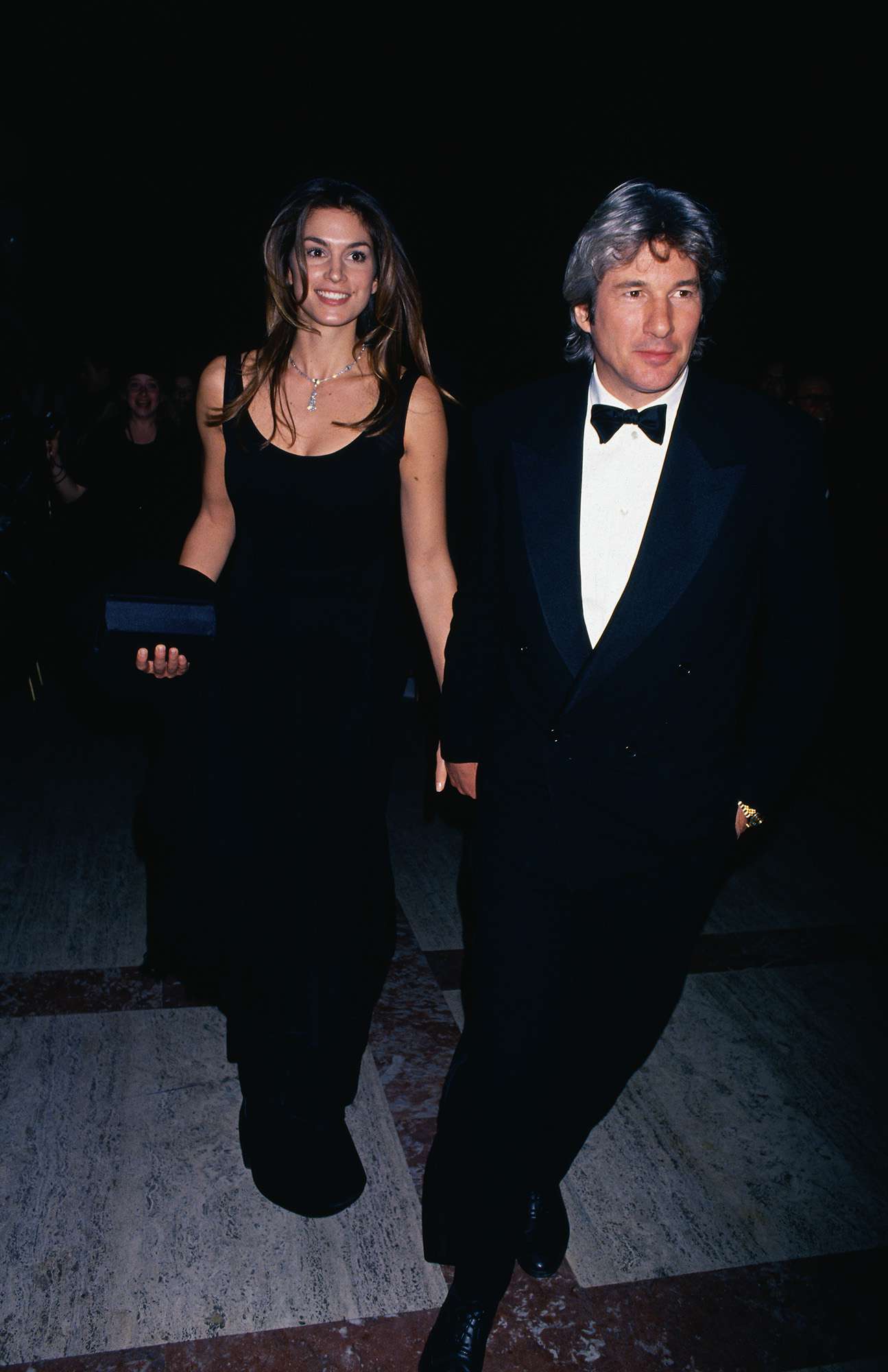 Richard Gere with Cindy Crawford