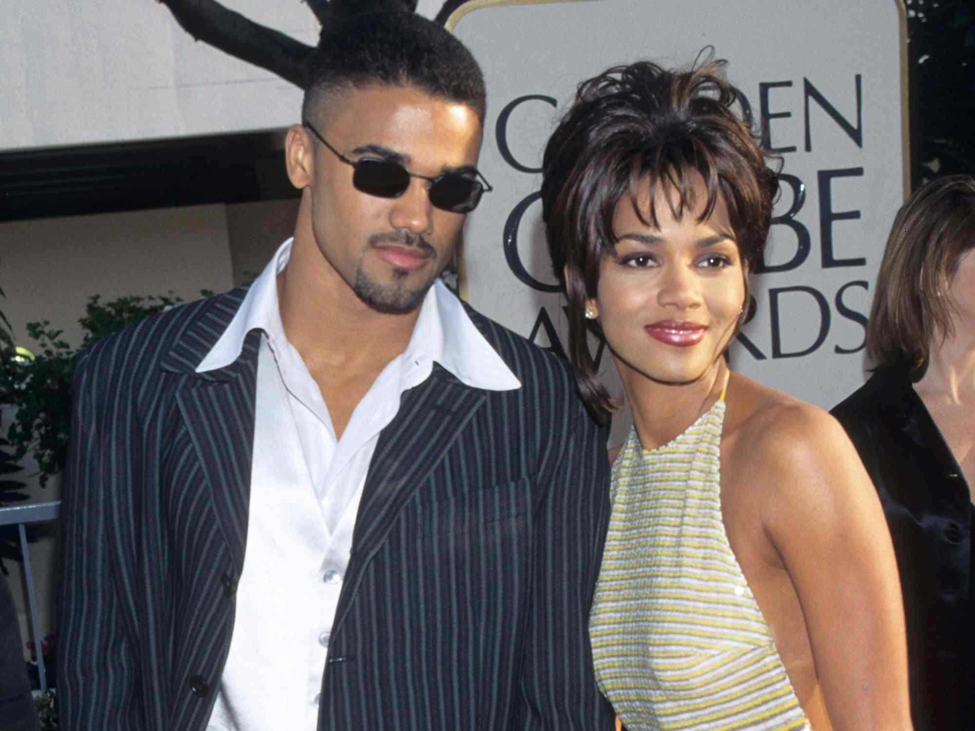 Shemar Moore and Halle Berry