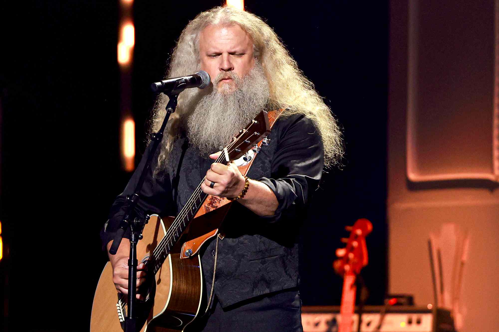 Jamey Johnson performs onstage during the 17th Academy Of Country Music Honors at Ryman Auditorium on August 21, 2024 in Nashville, Tennessee