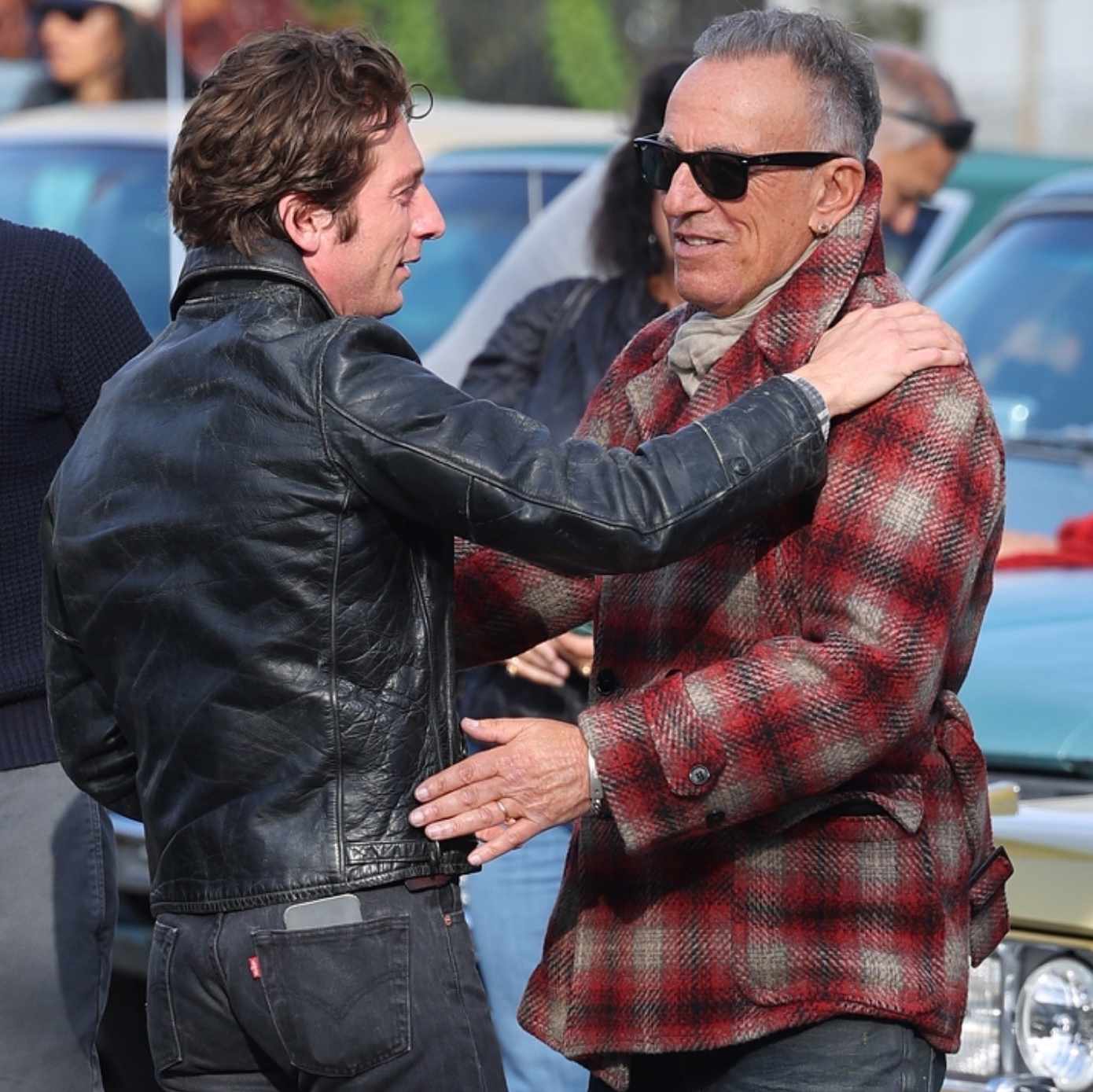 Bruce Springsteen was seen on set in New Jersey while Jeremy Allen White filmed scenes for the upcoming film