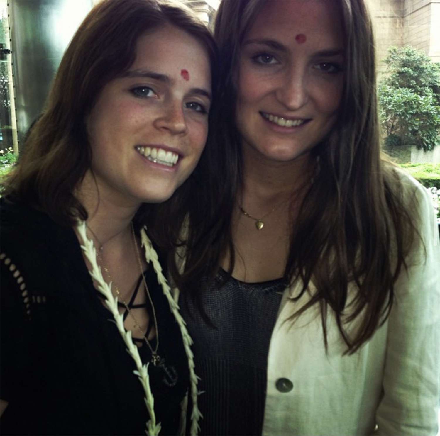 HRH Princess Eugenie and Julia de Boinville