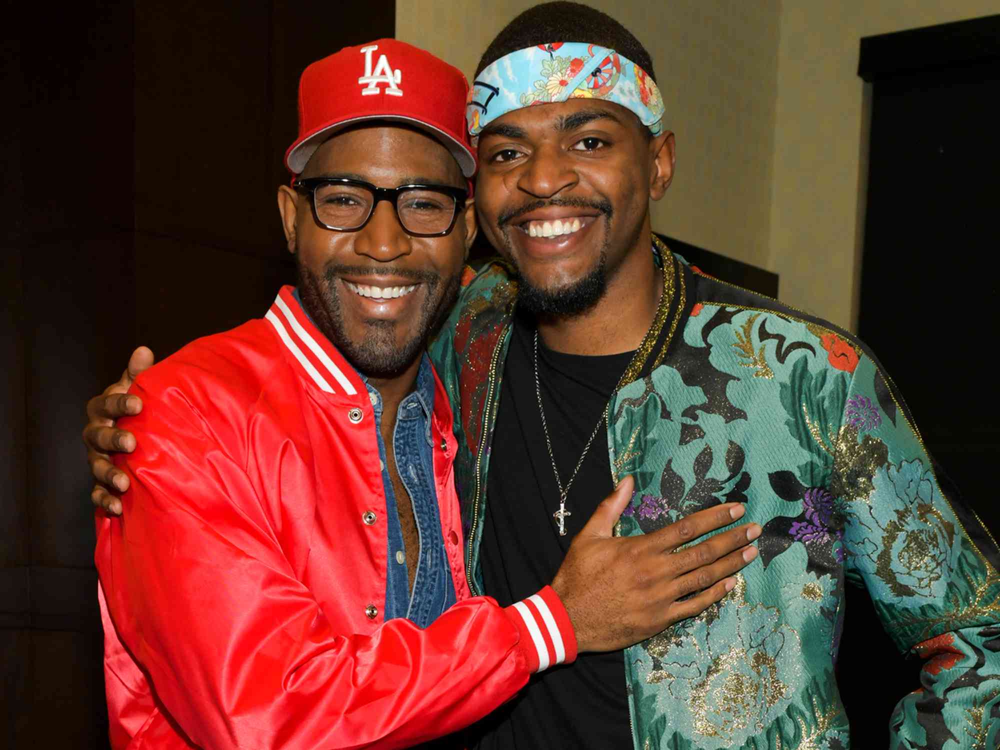 Karamo Brown and Jason Brown celebrate his new book "Karamo: My Story" on March 07, 2019 in Los Angeles, California.