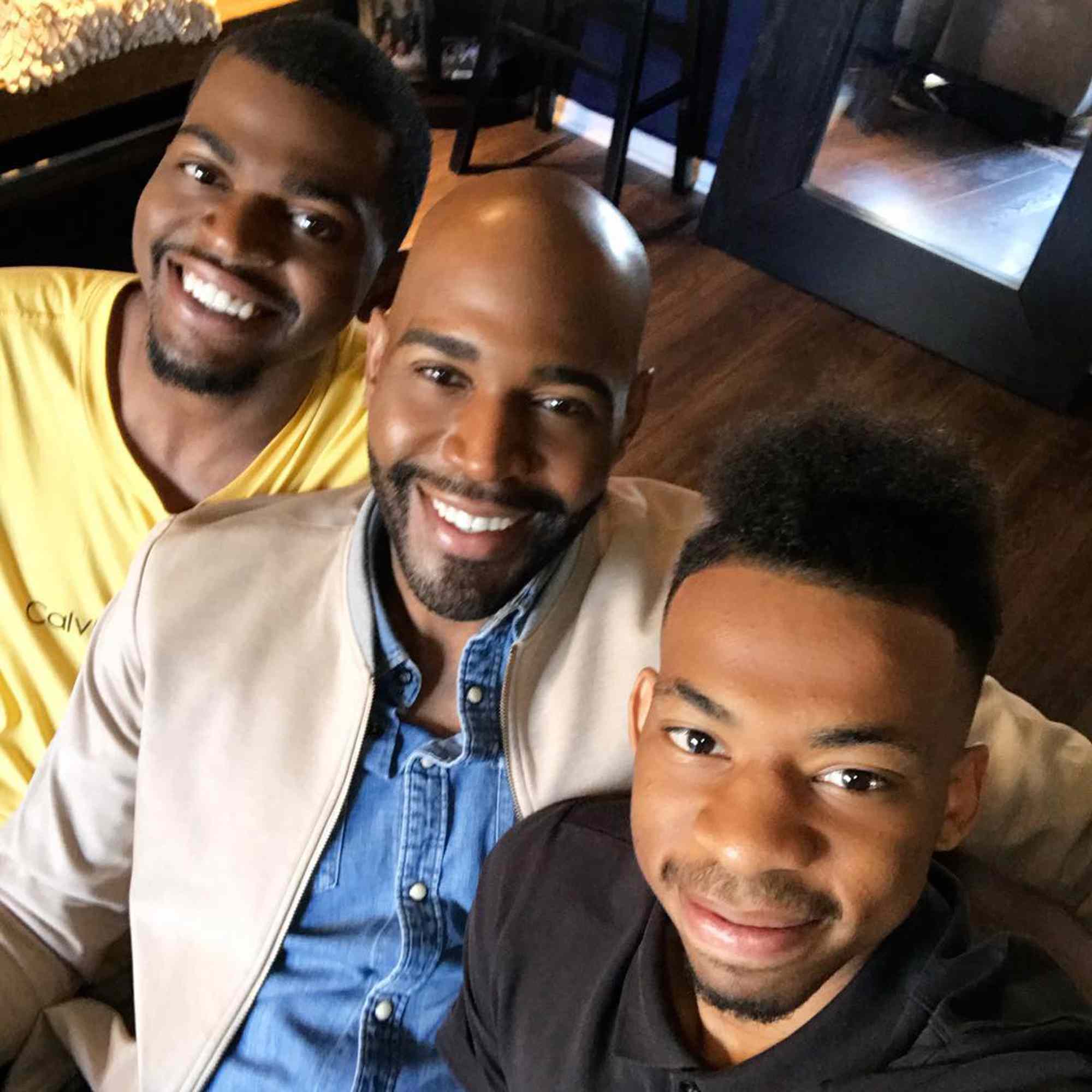 Jason "Rachel" Brown, Karamo Brown, and Christian Brown.