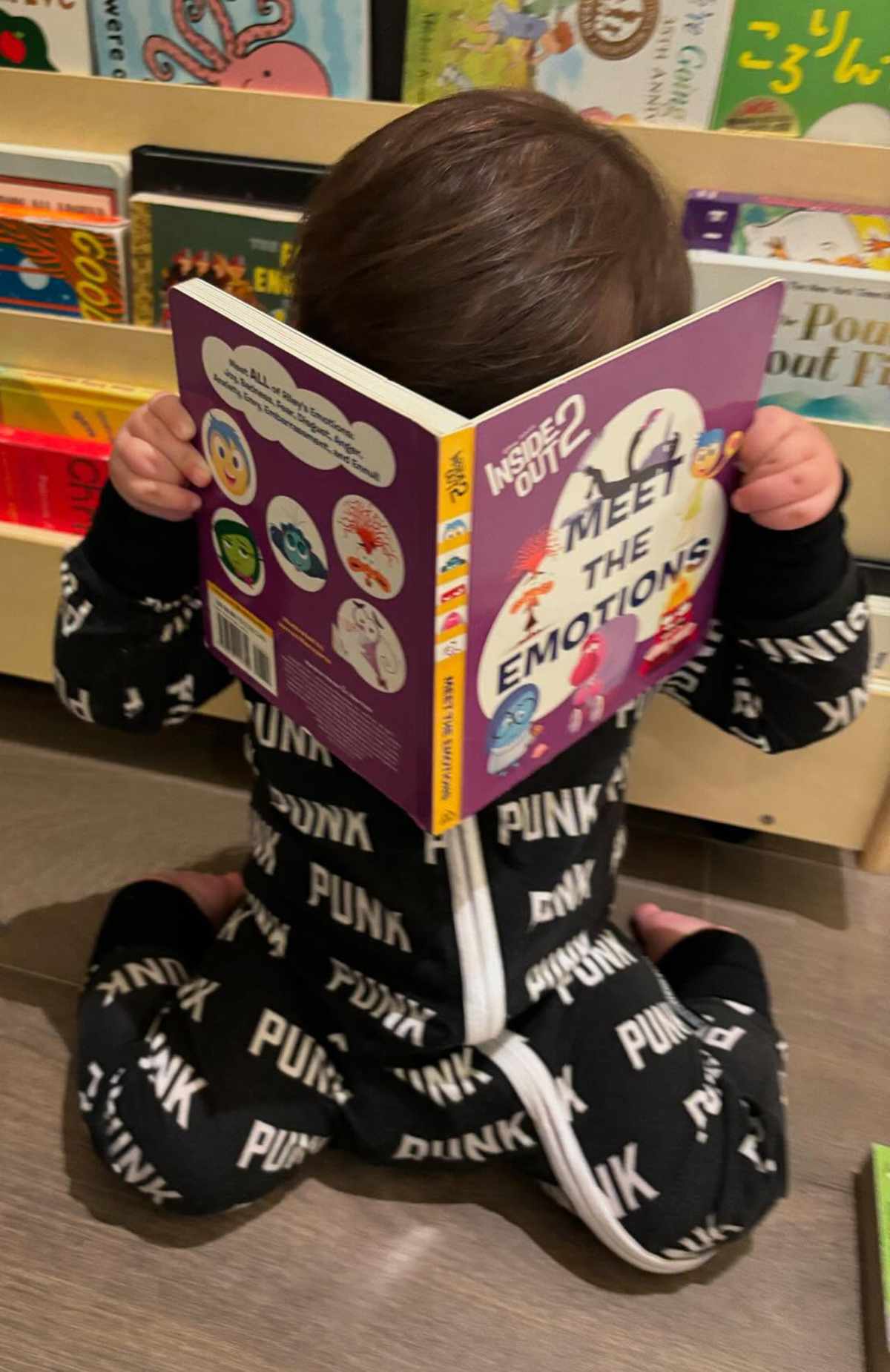 Kourtney Kardashian posts a photo of son Rocky reading a book