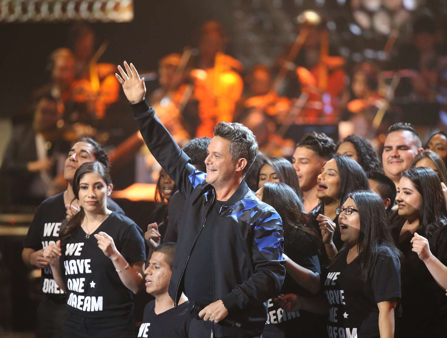 Alejandro Sanz performs onstage during the 18th Annual Latin Grammy Awards held at MGM Grand Garden Arena on November 16, 2017 in Las Vegas, Nevada