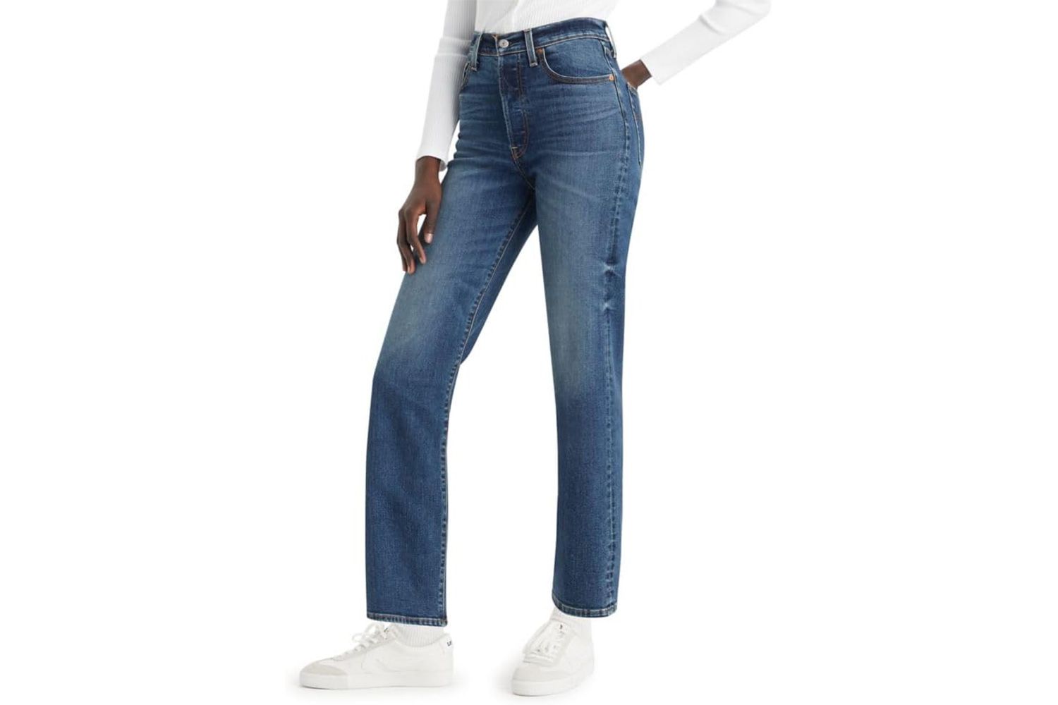 Amazon Levi's Women's Ribcage Straight Ankle Jeans