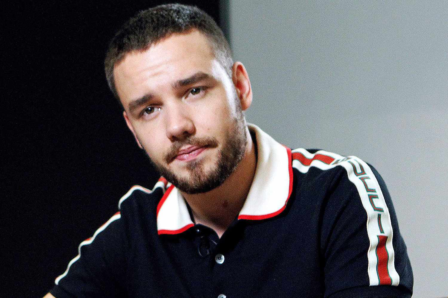 Liam Payne British Liam Payne in interview in Madrid, Spain