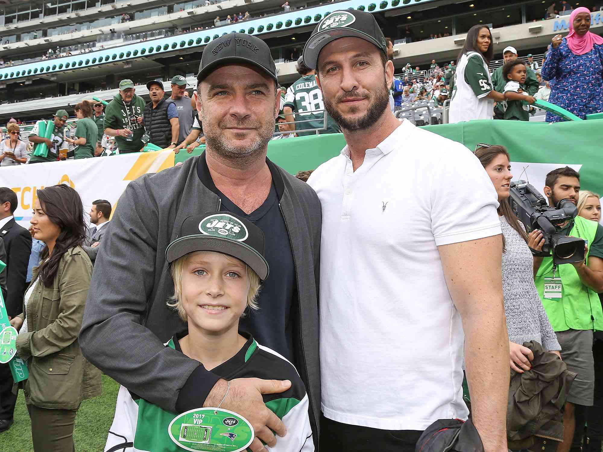 Celebrities Attend The New England Patriots Vs New York Jets Game