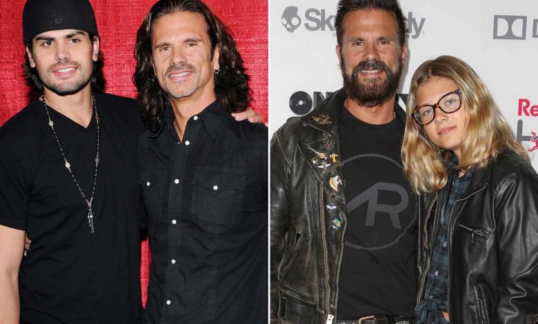 Alvaro Joshua Lamas and Lorenzo Lamas attend