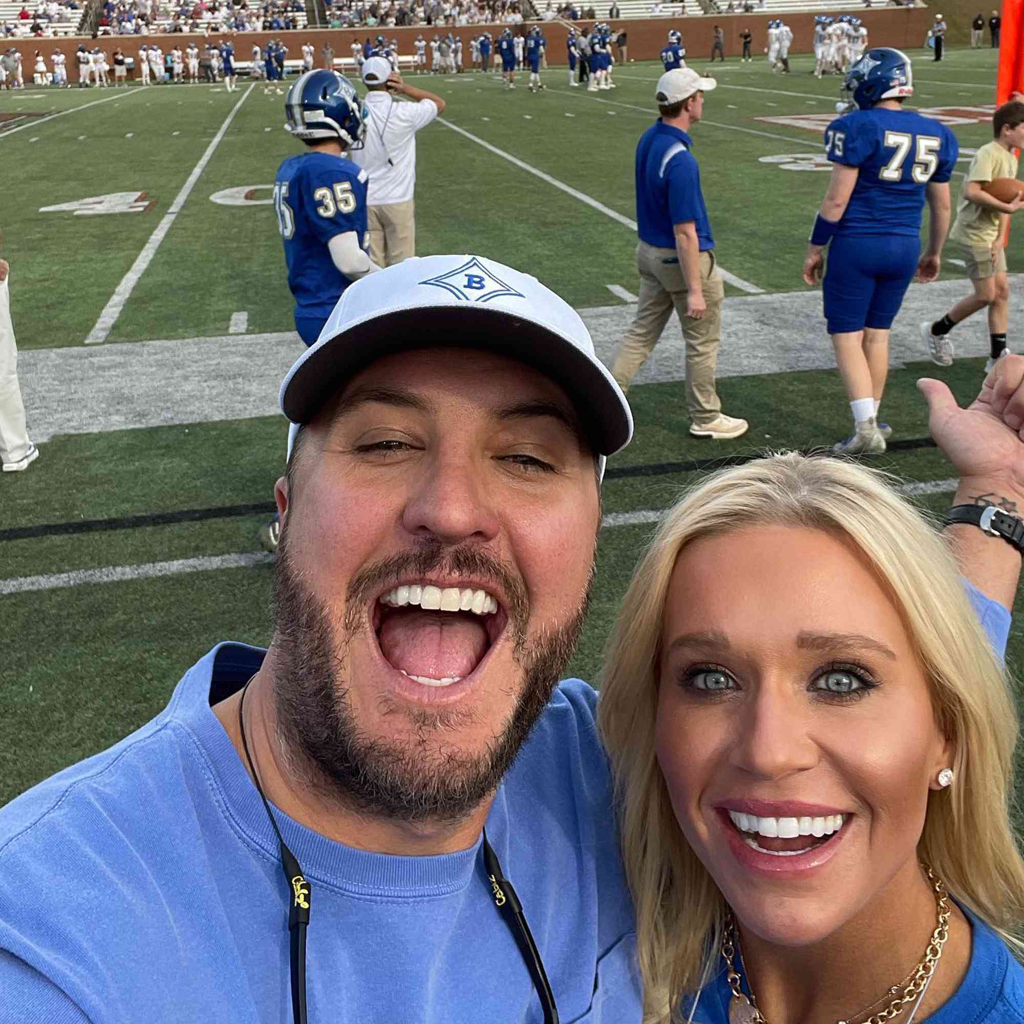 Luke Bryan and Caroline Boyer