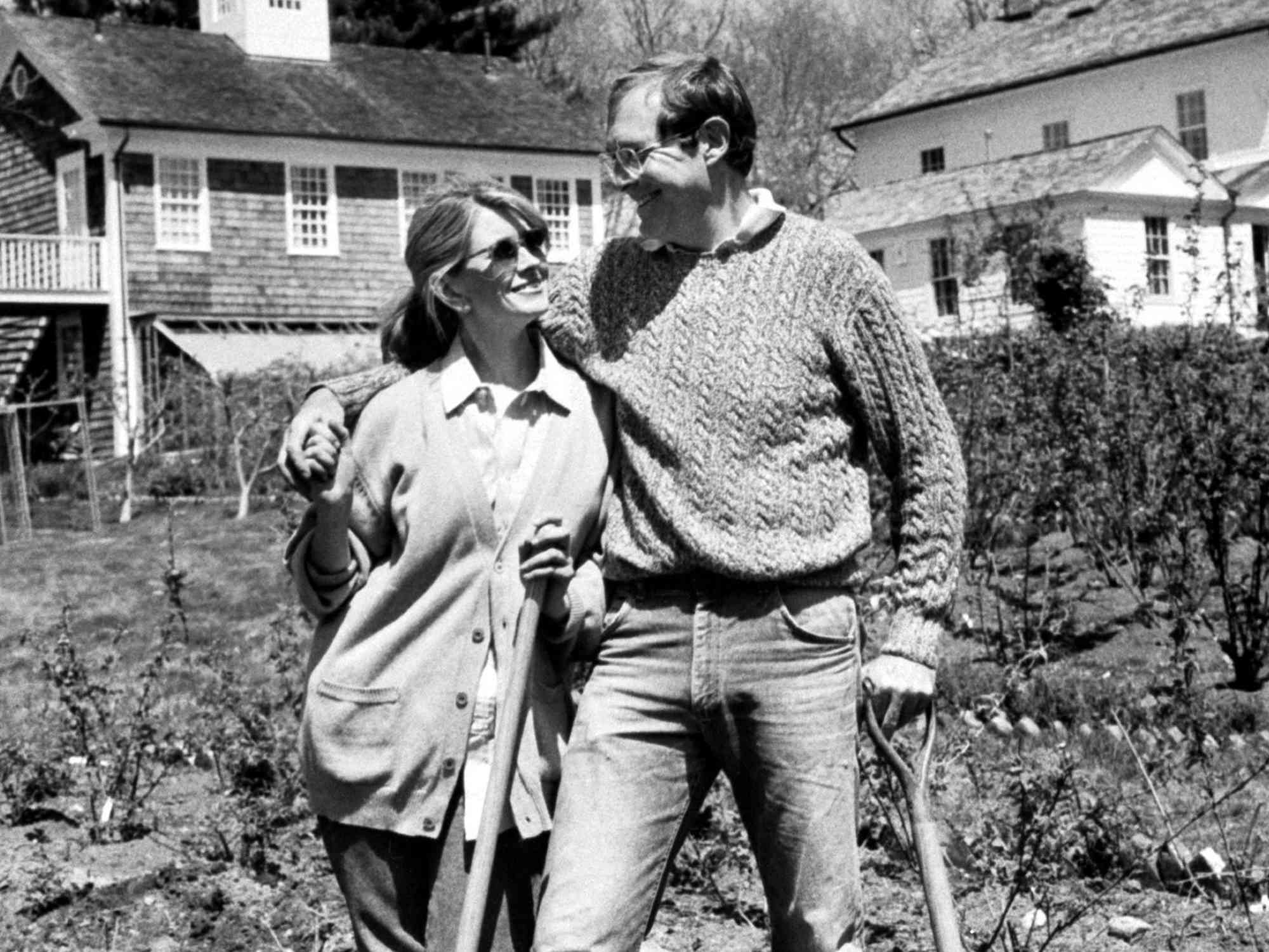 Martha Stewart and Andrew Stewart 