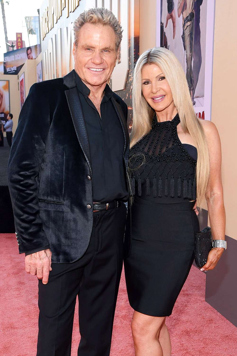  Martin Kove and Mary Scavo Squire at the Premiere of Sony Pictures' "Once Upon A Time In Hollywood" at the TCL Chinese Theatre.