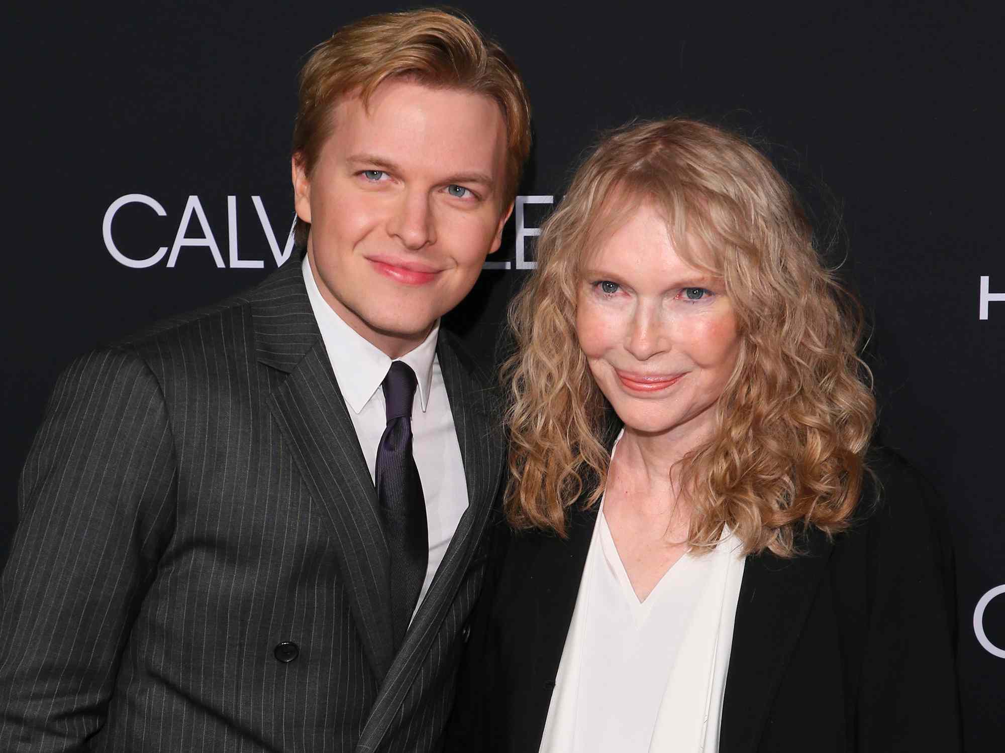 Ronan Farrow and Mia Farrow attend the 25th Annual ELLE Women in Hollywood Celebration on October 15, 2018 in Los Angeles, California. 