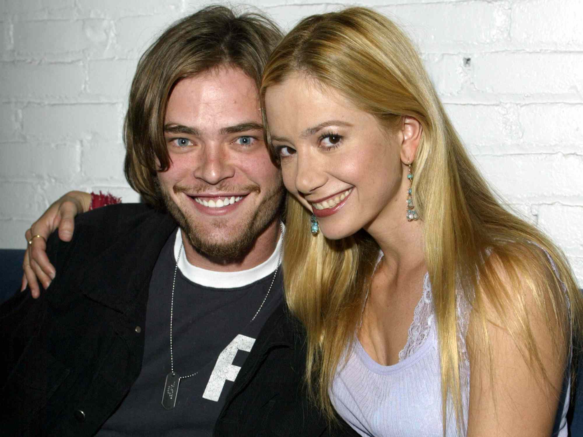 Chris Backus and Mira Sorvino