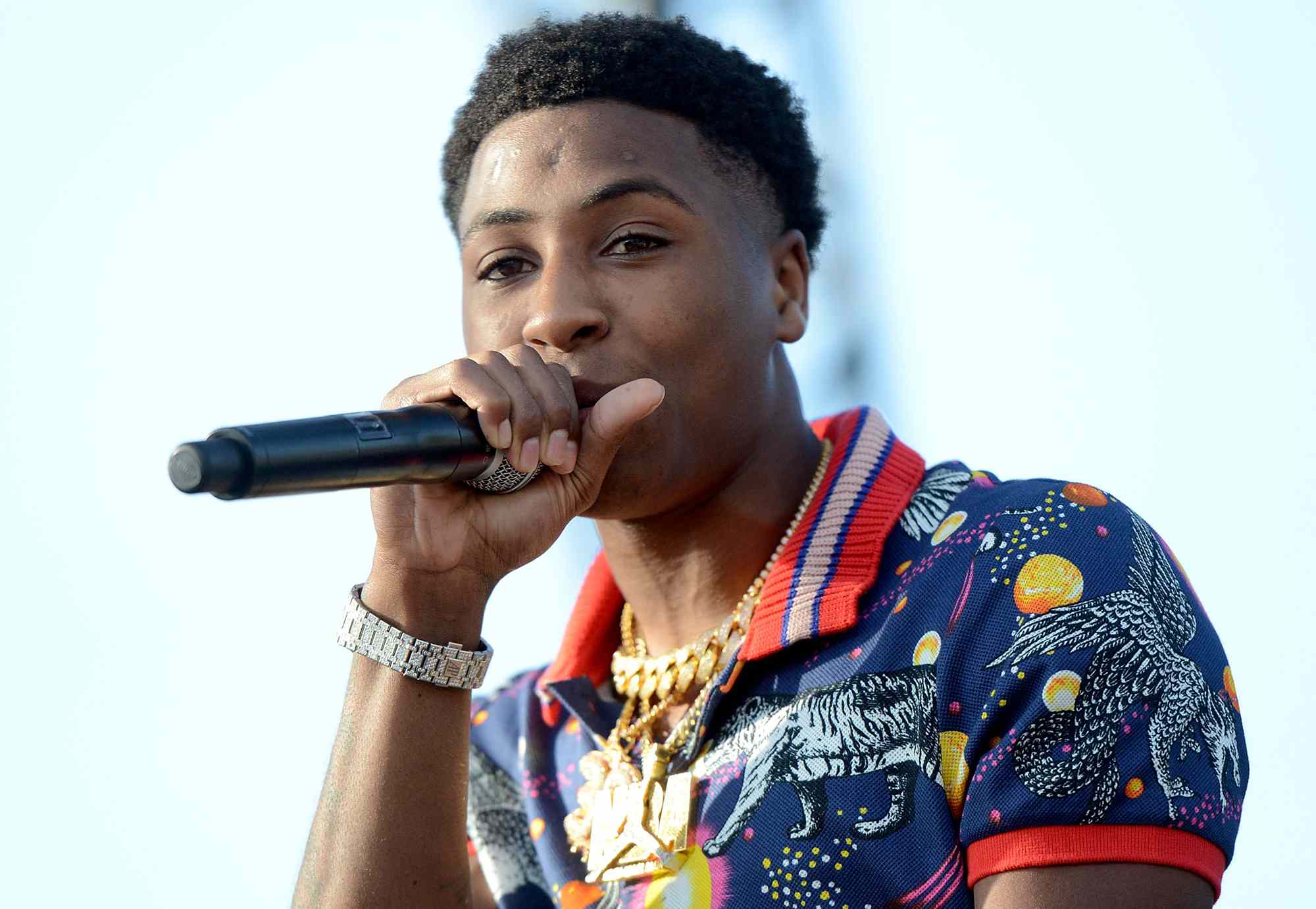 NBA Youngboy performs onstage during the Day N Night Festival on September 10, 2017 in Anaheim, California.