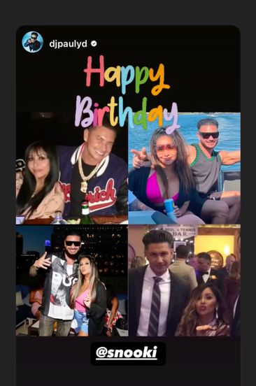 Snooki birthday Nicole Polizzi, DJ Pauly D