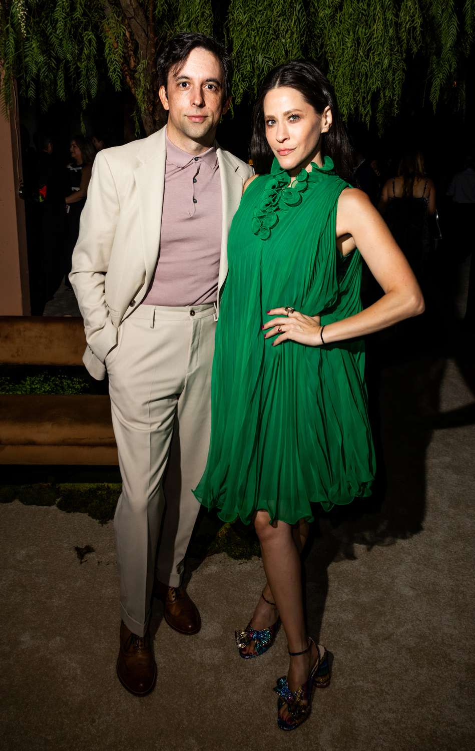 Joe Gillette and Jackie Tohn attend Netflix's Primetime Emmy afterparty at Hilex on September 15, 2024 in Los Angeles, California. 