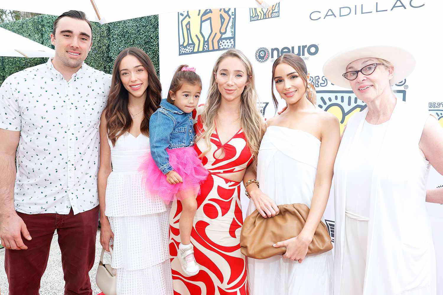 Gus Culpo, Sophia Culpo, Aurora Culpo, Olivia Culpo, and Susan Curran attend the 6th Annual Best Buddies' Celebration of Mothers on May 13, 2023 in Los Angeles, California. 