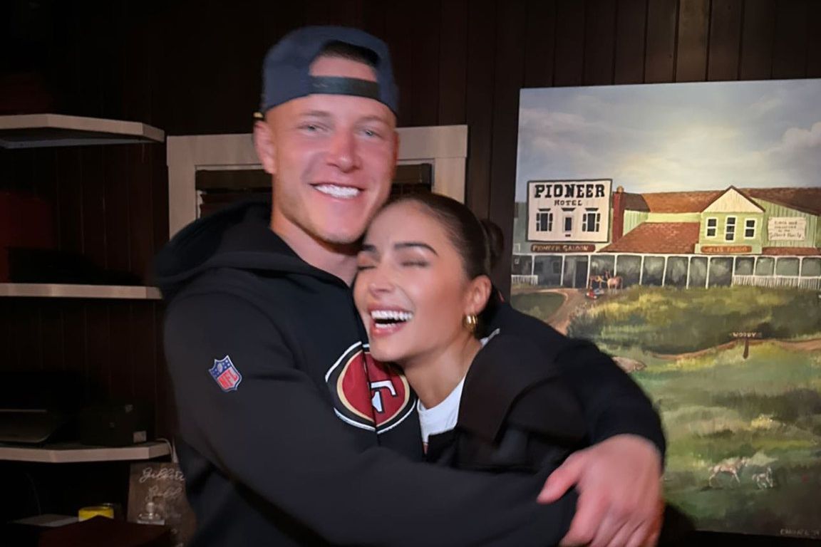 Olivia Culpo Celebrates 49ers Win with Fiance Christian McCaffrey