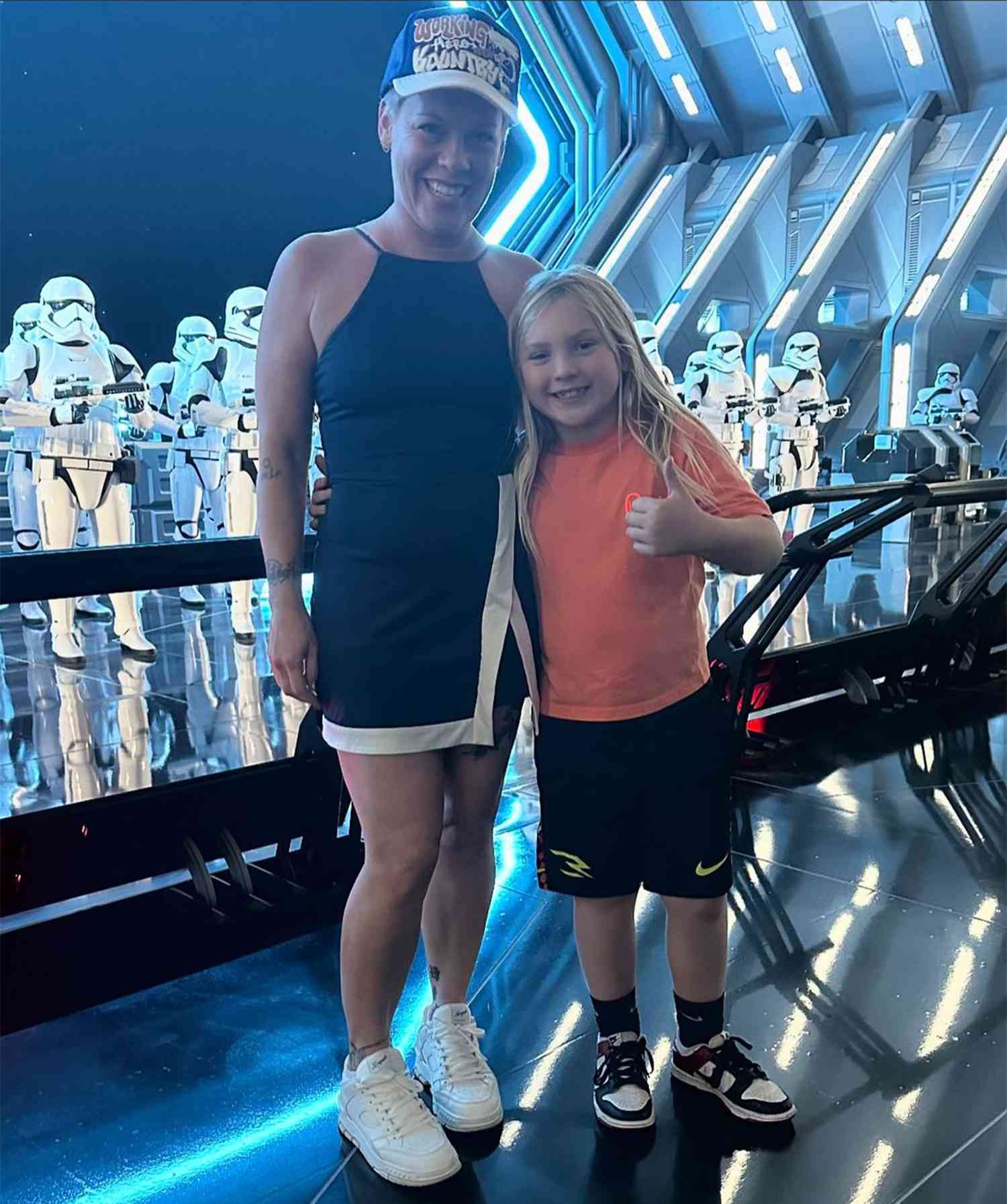 Pink Has the 'Best Day Ever' at Disneyworld with Son Jameson, 7: 'I Don't Know Who Had More Fun'