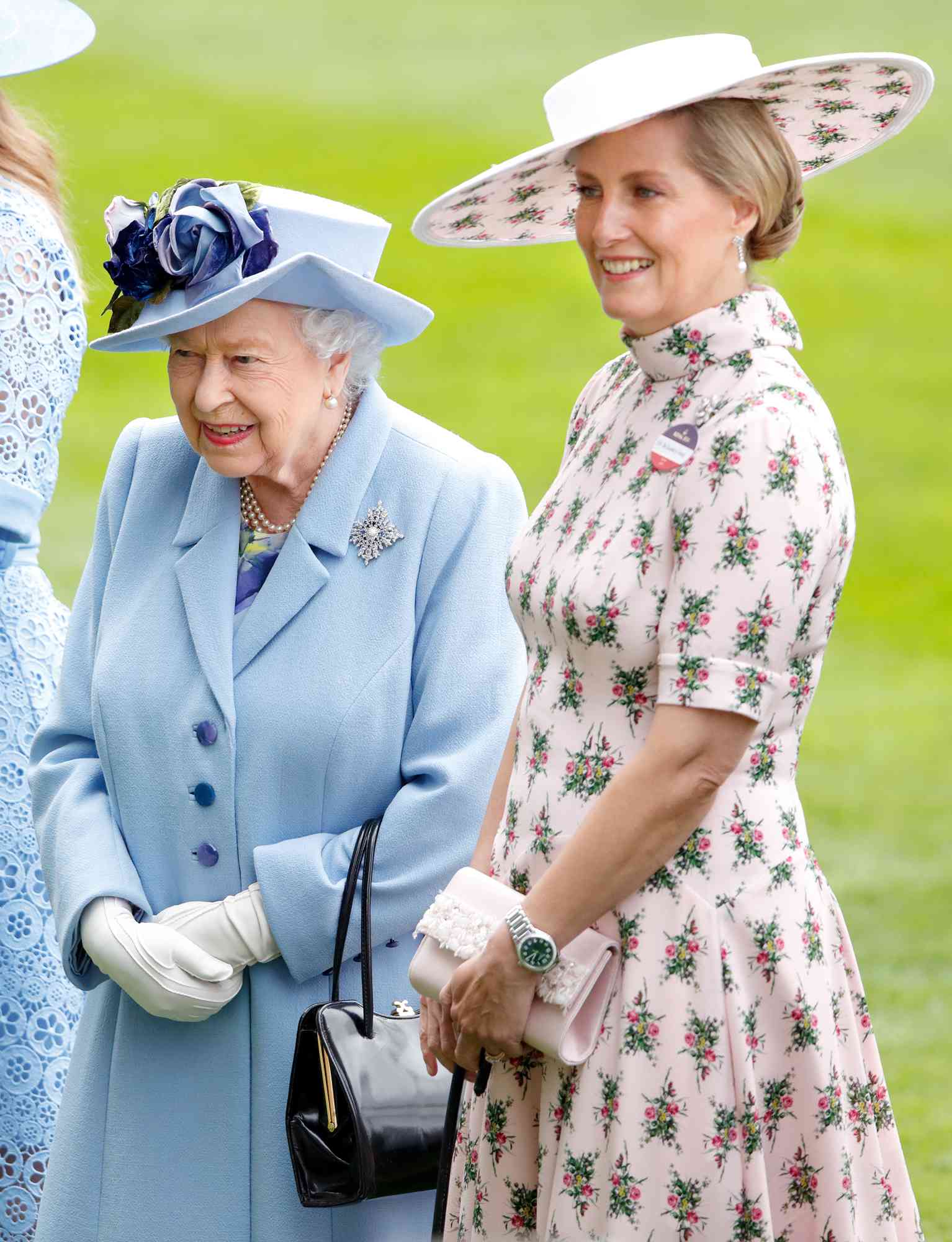 Queen Elizabeth II and Sophie, Countess of Wessex attend day one of Royal Ascot at Ascot Racecourse on June 18, 2019 in Ascot, England. 