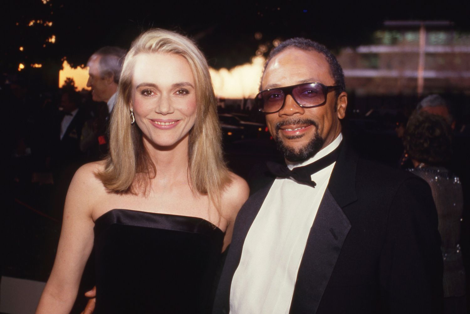 eggy Lipton and Quincy Jones Circa 1980's