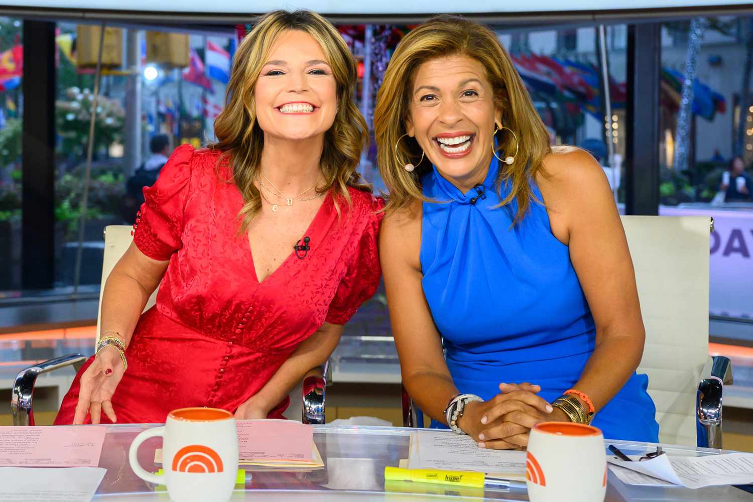 TODAY -- Pictured: Savannah Guthrie and Hoda Kotb on Tuesday, September 3, 2019