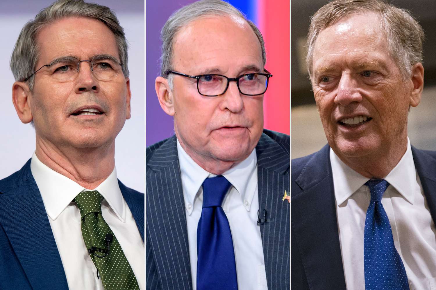 Scott Bessent, Larry Kudlow, Robert Lighthizer