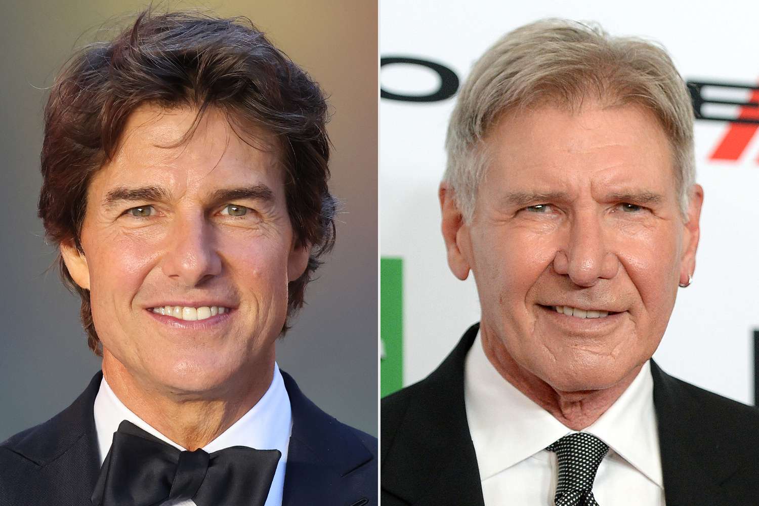 Tom Cruise and Harrison Ford