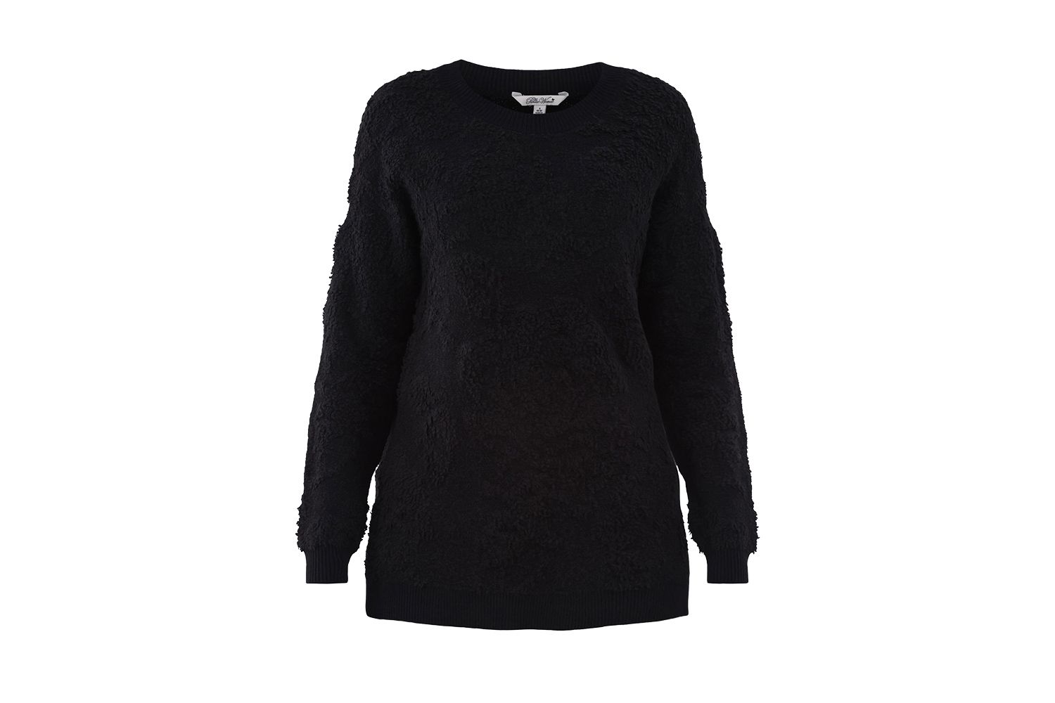 The Pioneer Woman Boat Neck Jacquard Pullover Sweater with Long Sleeves, Women's, Sizes XS-3X