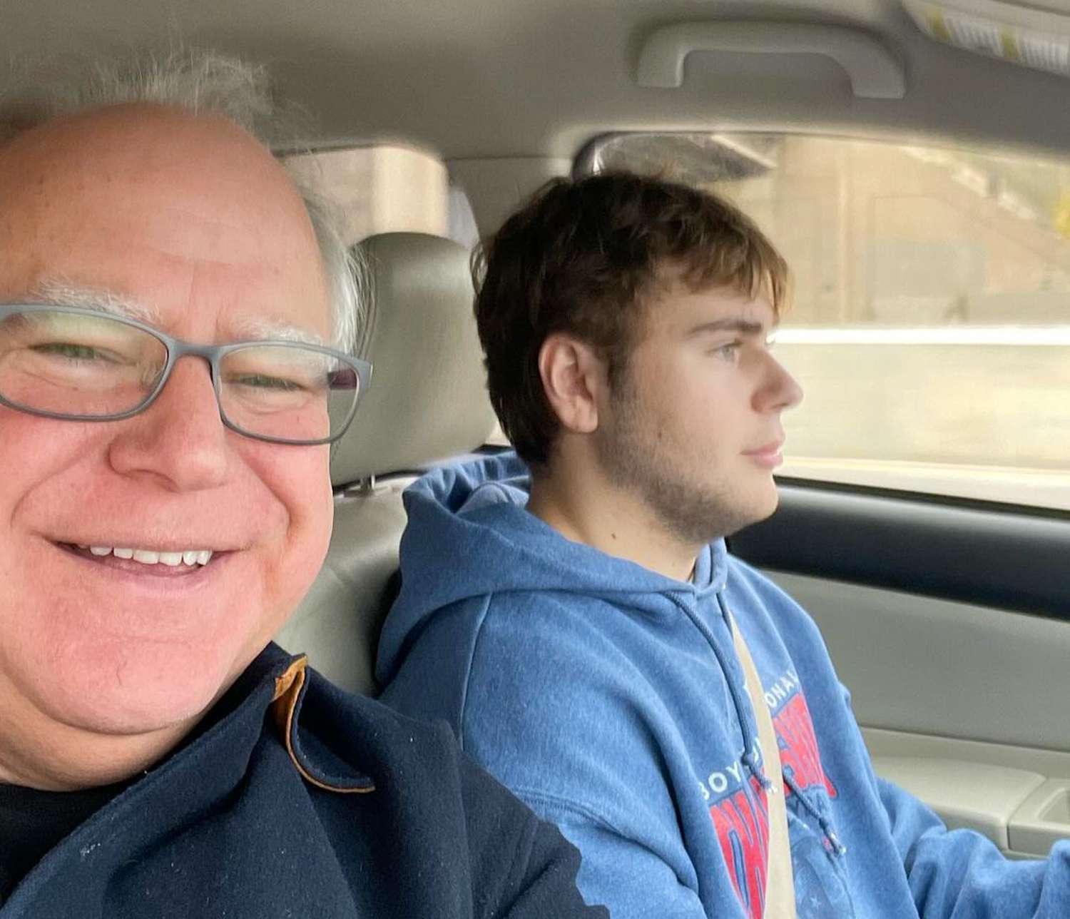 Tim Walz; Gus Walz