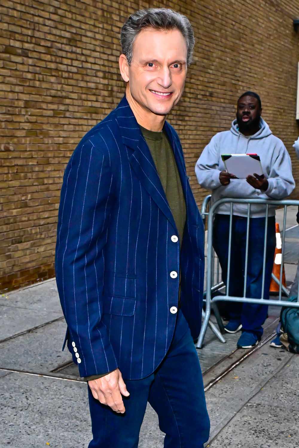 Tony Goldwyn is seen outside ABC Studios on November 05, 2024 in New York City