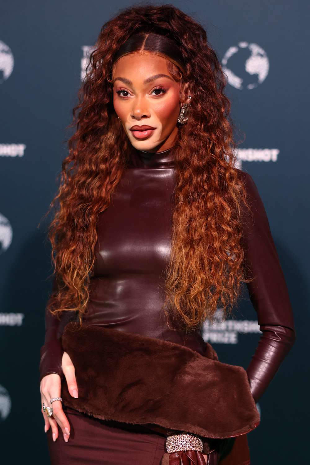 Winnie Harlow attends the 2024 Earthshot Prize at Green Point Shared Fields on November 06,