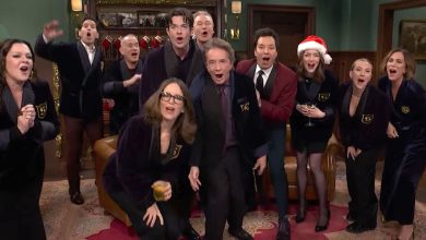 Martin Short Gets Inducted into SNL's Five-Timers Club with Help from Star-Studded Group of Friends: Watch