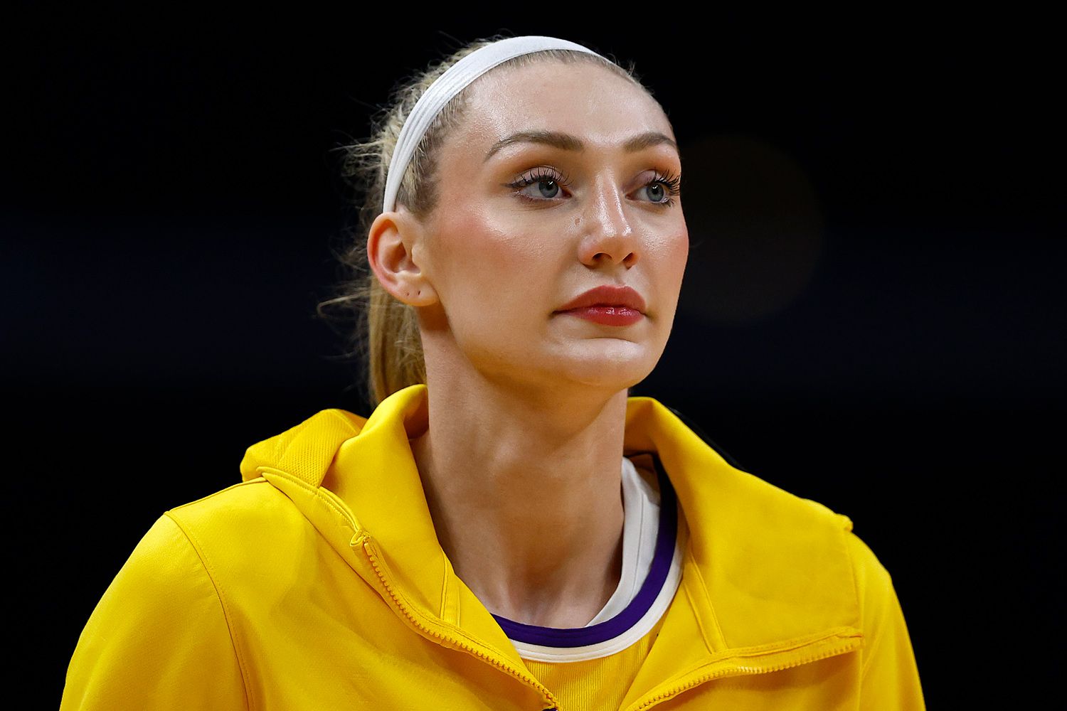 Cameron Brink #22 of the Los Angeles Sparks at Crypto.com Arena on June 05, 2024