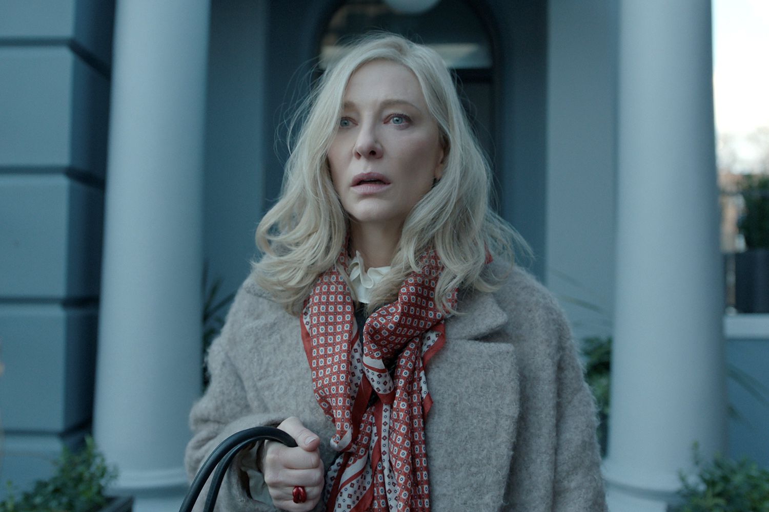 Cate Blanchett in Disclaimer premiering October 11, 2024 on Apple TV+.